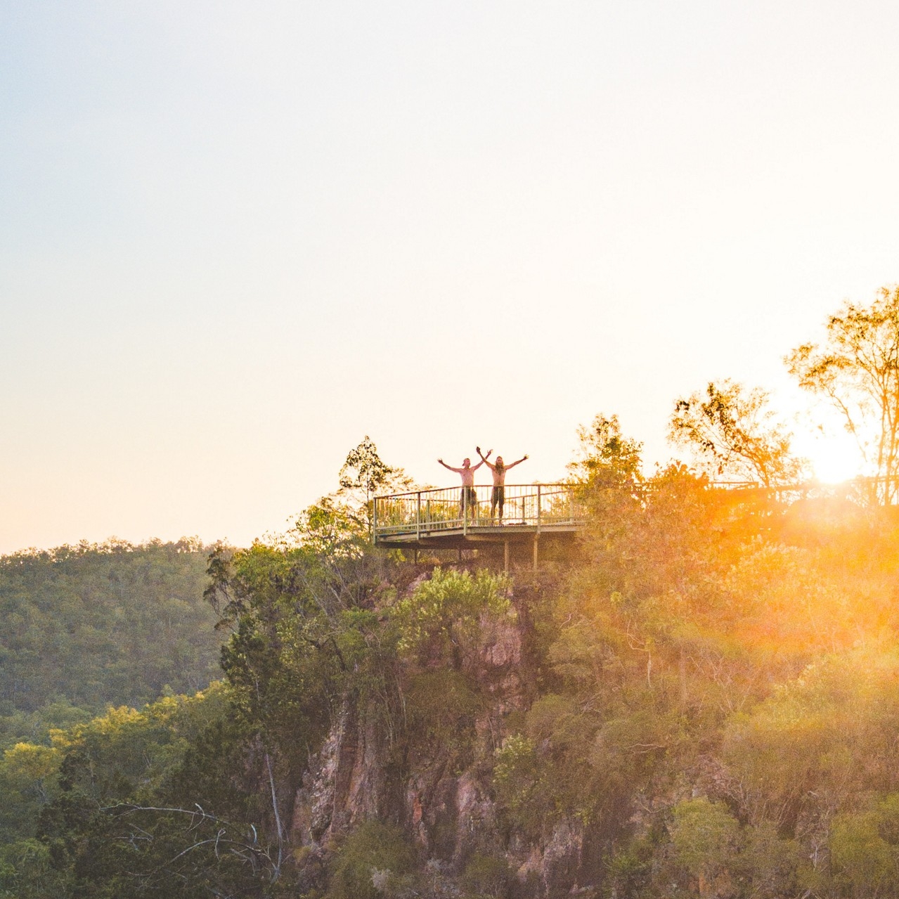 Lookout at Tolmer Falls, Litchfield National Park, NT © Tourism NT - Jackson Groves
