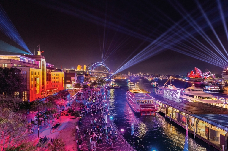 Vivid Sydney, Sydney, Nouvelle-Galles du Sud © Destination NSW