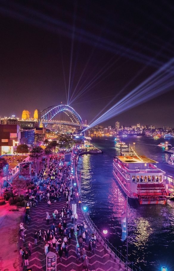 Vivid Sydney, Sydney, Nouvelle-Galles du Sud © Destination NSW