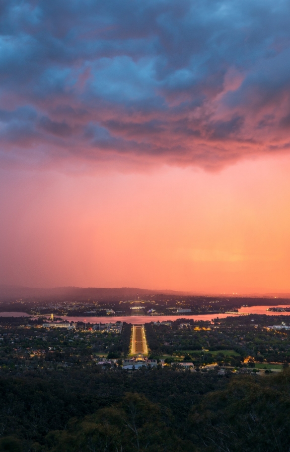 Mount Ainslie, Canberra, Territoire de la capitale australienne © Tourism Australia