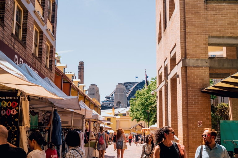 The Rocks Markets, The Rocks, Sydney, NSW © Destination NSW