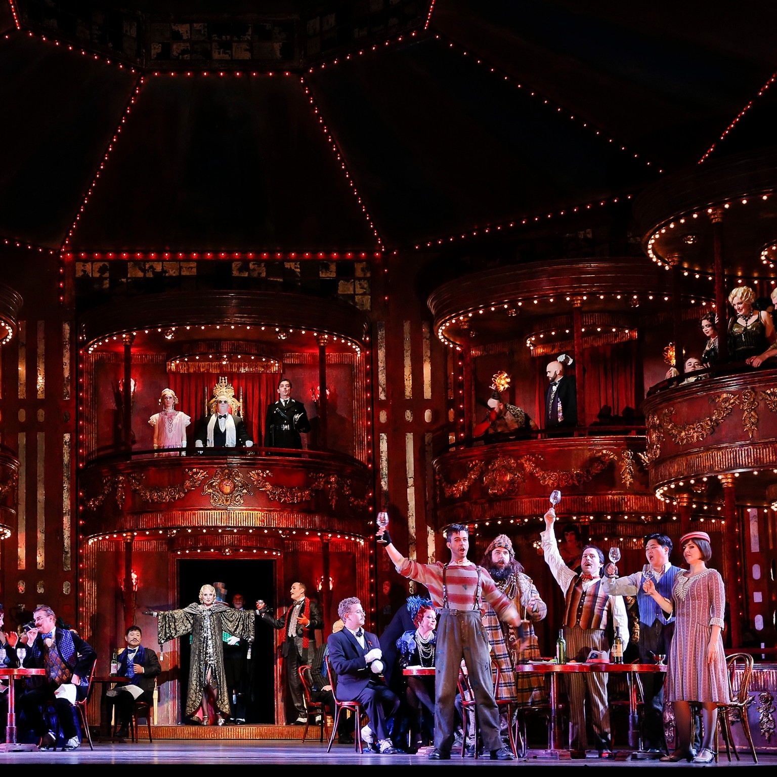 Spectacle à l'opéra de Sydney © Jeff Busby
