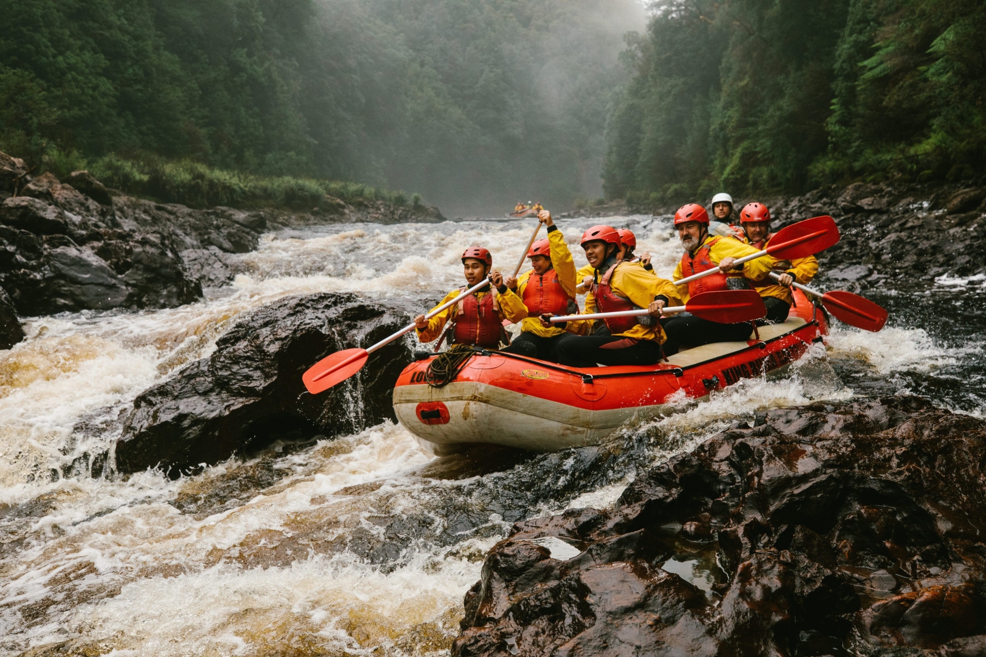 King River Rafting, Queenstown, TAS © Tourism Australia