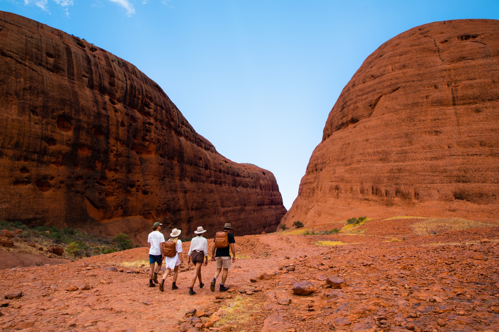 Kata Tjuta, Uluru-Kata Tjuta National Park, Northern Territory © Tourism NT/The Salty Travellers