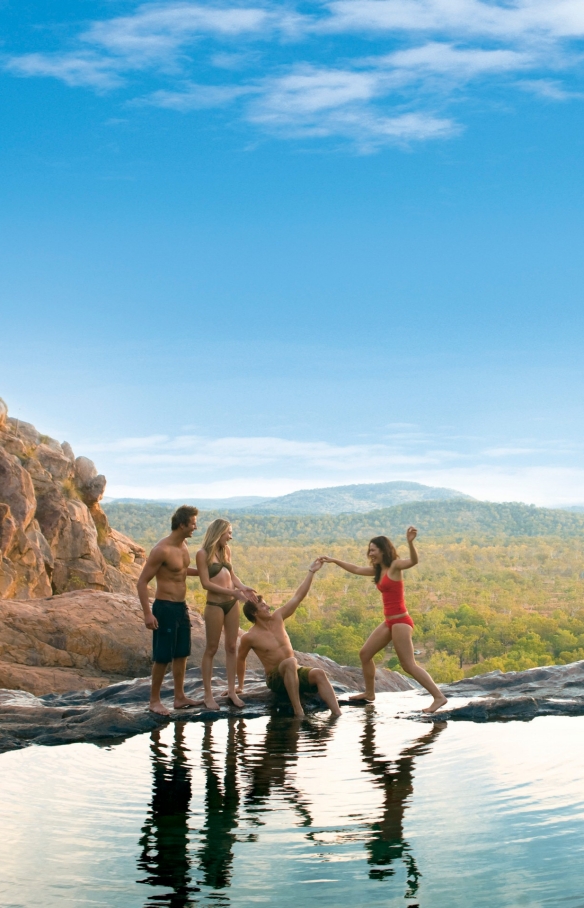 Gunlom Falls, Kakadu National Park, NT © Tourism NT