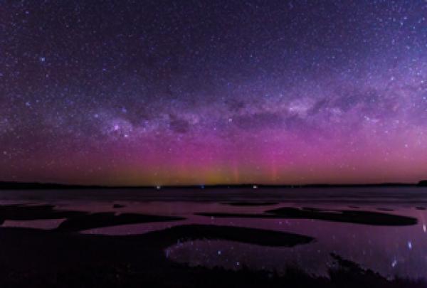 Aurora Australis dari Strahan, TAS © Dietmar Kahles