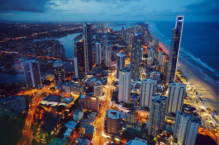 Q1 SkyPoint Climb, Gold Coast, Queensland © Tourism Australia