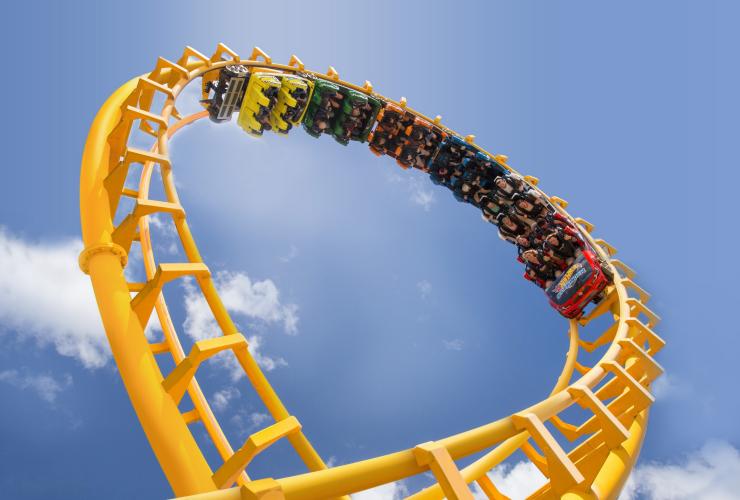 Cyclone, Dreamworld, Gold Coast, Queensland © Dreamworld Cyclone, Dreamworld, Gold Coast, Queensland © Dreamworld