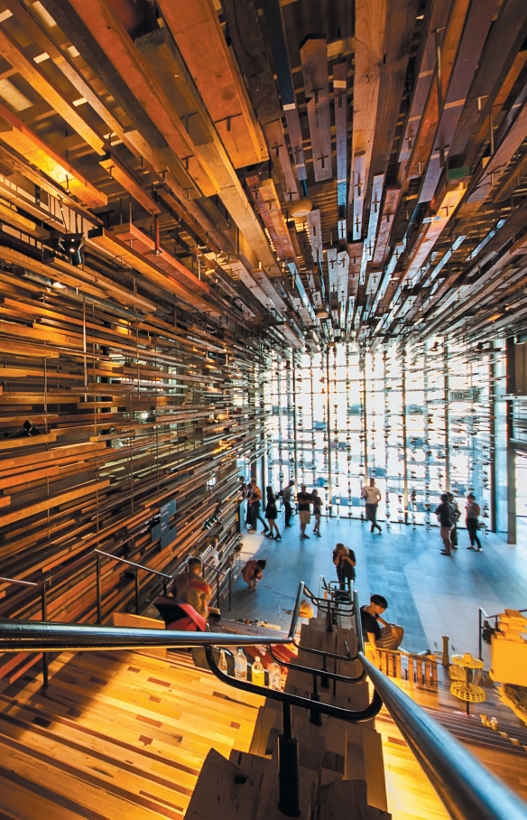 The Grand Stair, Ovolo Nishi, Canberra, Australian Capital Territory © VisitCanberra