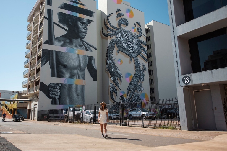 Murale &quot;The Multidimensional Man&quot; a Darwin © Tourism Australia