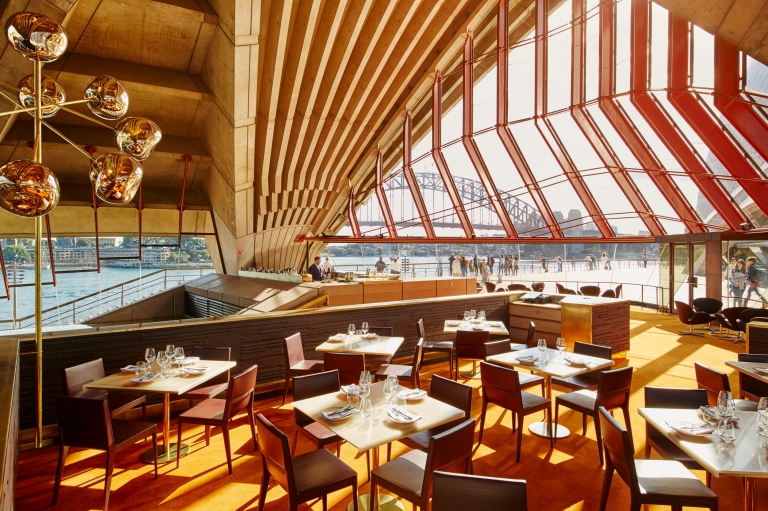 Bennelong Restaurant and Bar, Sydney, New South Wales © Brett Stevens, Bennelong