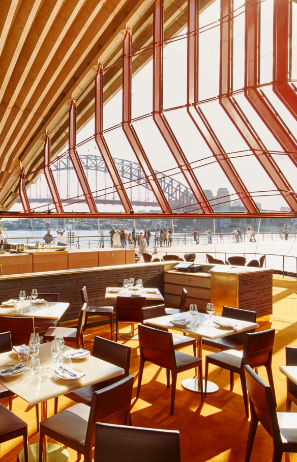 Bennelong Restaurant and Bar, Sydney, New South Wales © Brett Stevens/Bennelong