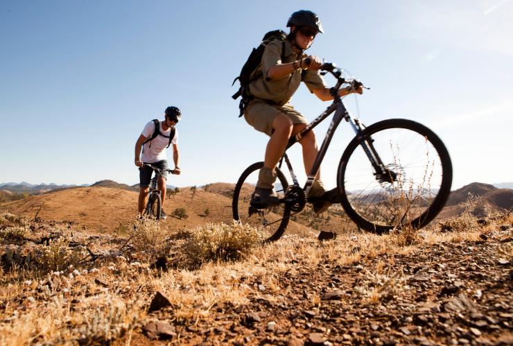 Mountain bike, Flinders Ranges, South Australia © Wild Bush Luxury