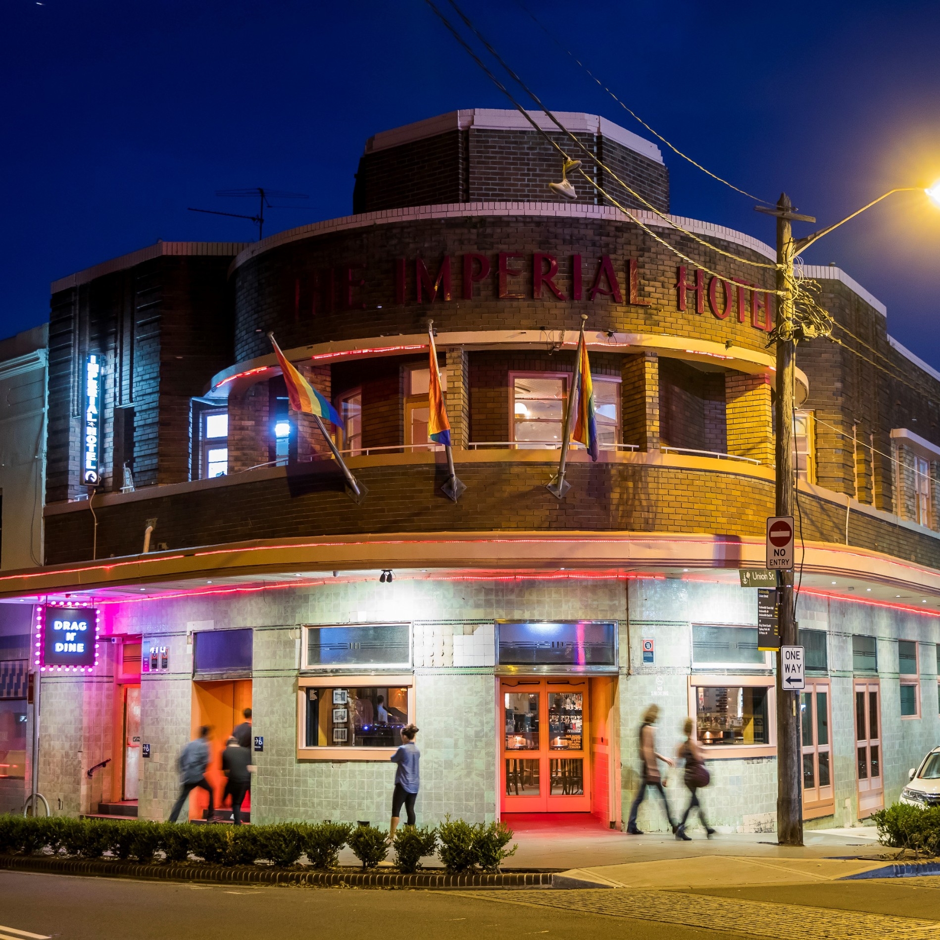 Esterno dell'edificio dell'Imperial Hotel a Erskineville © Destination NSW