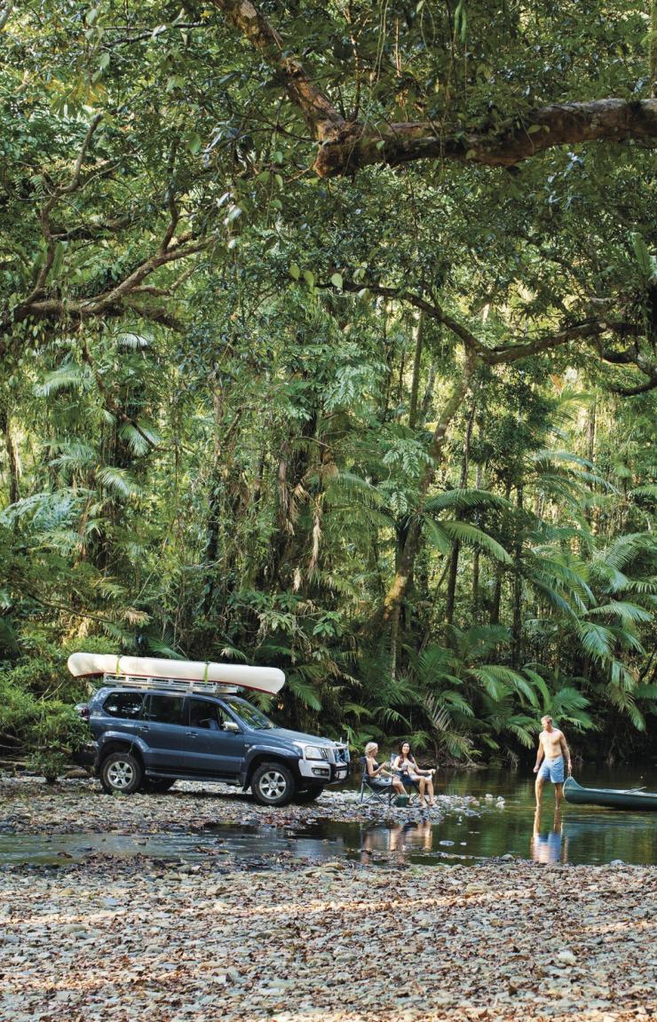 Coopers Creek, Daintree Rainforest, Queensland © Tourism Australia Coopers Creek, Daintree Rainforest, Queensland © Tourism Australia
