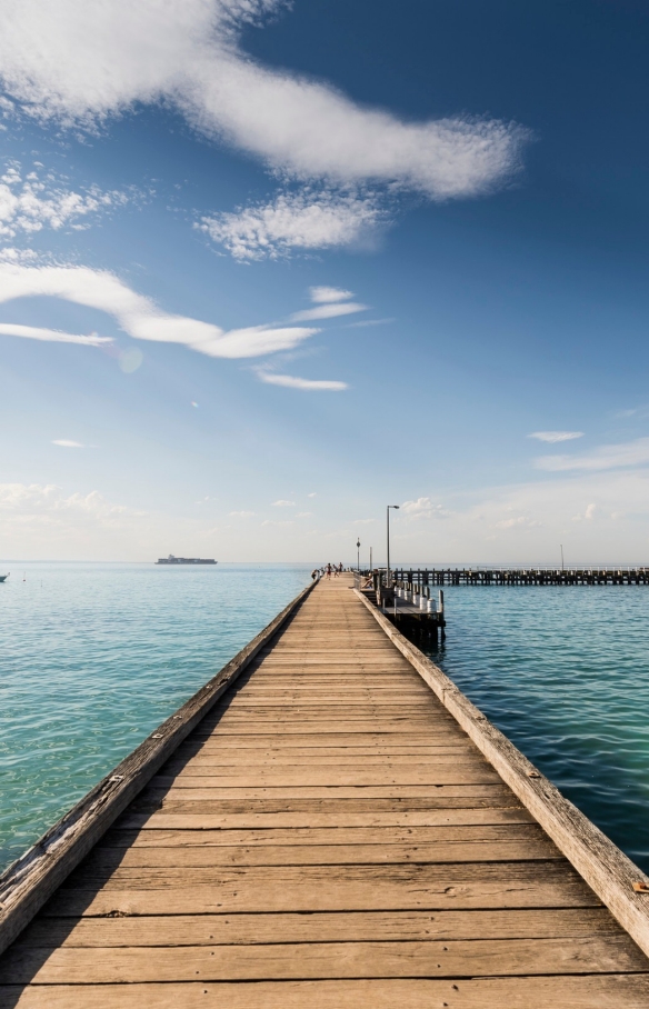 ビクトリア州、モーニントン半島、ポート・シー桟橋 © Mornington Peninsula