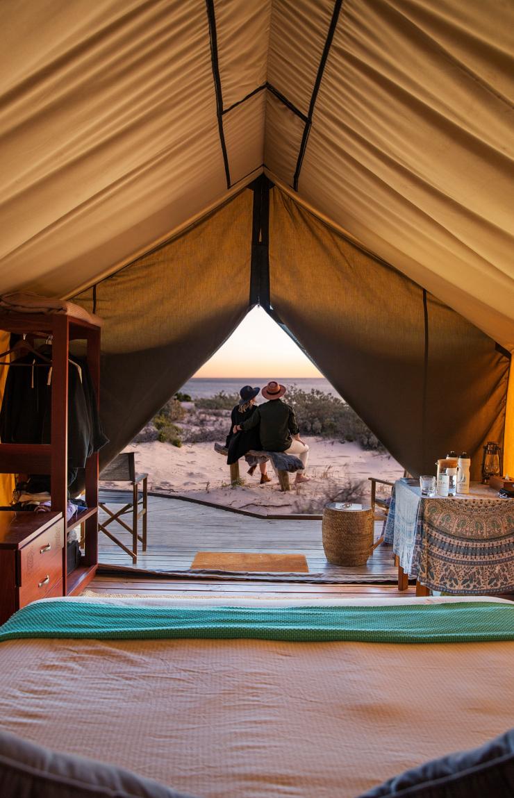 西オーストラリア州、ニンガルーリーフ、サル・サリス © Sal Salis Ningaloo Reef