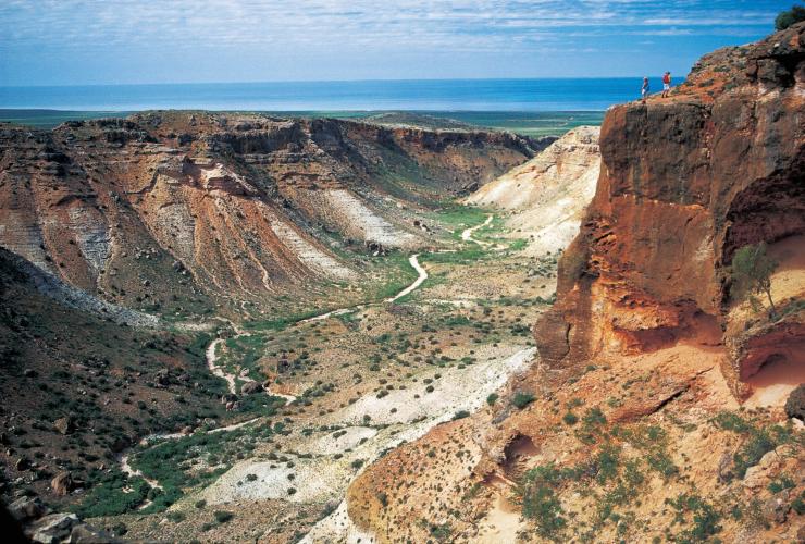 西オーストラリア州、ケープ・レンジ国立公園、チャールズ・ナイフ・キャニオン © Tourism Western Australia