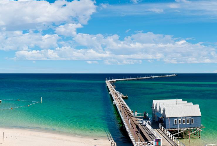 西オーストラリア州、バッセルトン、バッセルトン桟橋 © Tourism Western Australia 西オーストラリア州、バッセルトン、バッセルトン桟橋 © Tourism Western Australia
