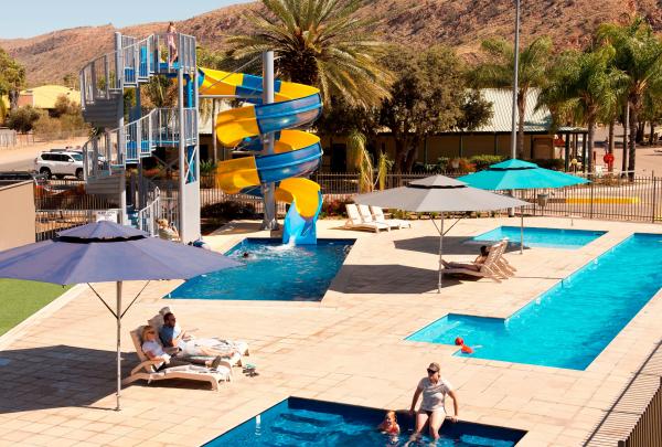 빅4 맥도넬 레인지 홀리데이 파크, 앨리스 스프링스, 노던 테리토리 © 빅4 맥도넬 레인지 홀리데이 파크