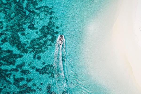 True North at Bedwell Island, Rowley Shoals, WA © True North