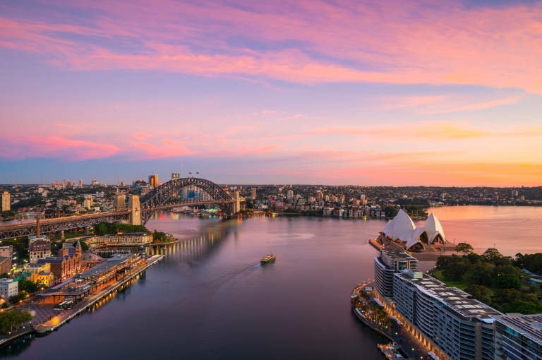 Cảng Sydney, Sydney, NSW © Điểm đến NSW Cảng Sydney, Sydney, NSW © Điểm đến NSW