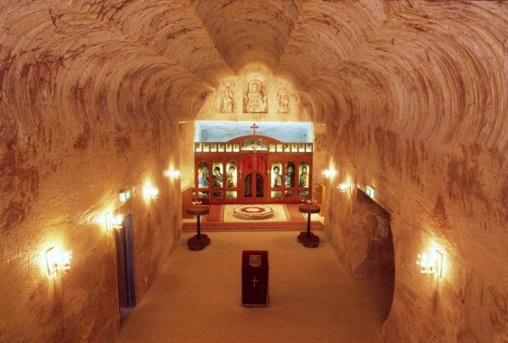 Nhà thờ Serbia, Coober Pedy, Ủy ban Du lịch Nam Úc SA © , Milton Wordley Nhà thờ Serbia, Coober Pedy, Ủy ban Du lịch Nam Úc SA © , Milton Wordley