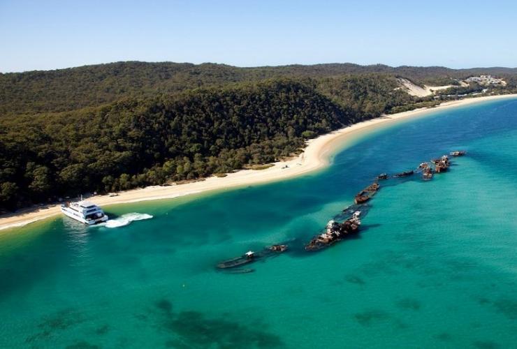 Tangalooma Wrecks, Đảo Moreton, QLD © Brisbane Tiếp thị