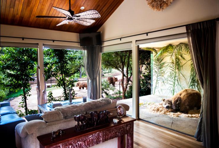 Nhà nghỉ động vật hoang dã Jamala, Vườn thú và Thủy cung Quốc gia, Canberra, Nhà nghỉ động vật hoang dã ACT © Jamala Nhà nghỉ động vật hoang dã Jamala, Vườn thú và Thủy cung Quốc gia, Canberra, Nhà nghỉ động vật hoang dã ACT © Jamala