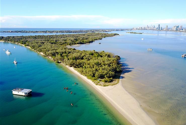 Tour chèo thuyền kayak trên đường biển, Gold Coast, Queensland © Điểm đến Gold Coast