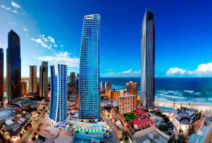 Hilton Surfers Paradise Hotel & Residences, Gold Coast, Queensland © Hilton Surfers Paradise Hotel & Residences Hilton Surfers Paradise Hotel & Residences, Gold Coast, Queensland © Hilton Surfers Paradise Hotel & Residences