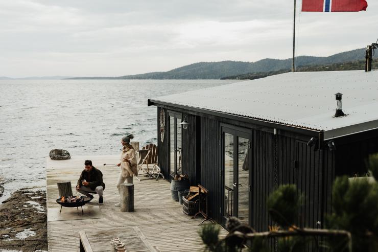 The Boathouse, Satellite Island, © Tasmania Tourism Tasmania và Adam Gibson The Boathouse, Satellite Island, © Tasmania Tourism Tasmania và Adam Gibson