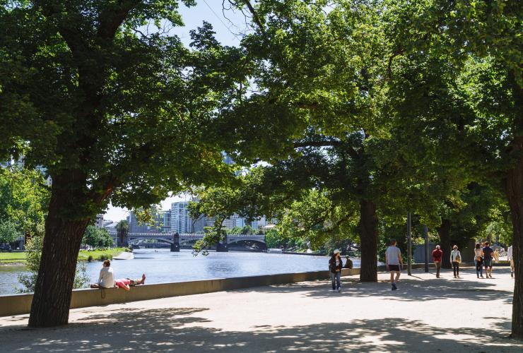 Birrarung Marr, Melbourne, Victoria © Tham quan Victoria Birrarung Marr, Melbourne, Victoria © Tham quan Victoria