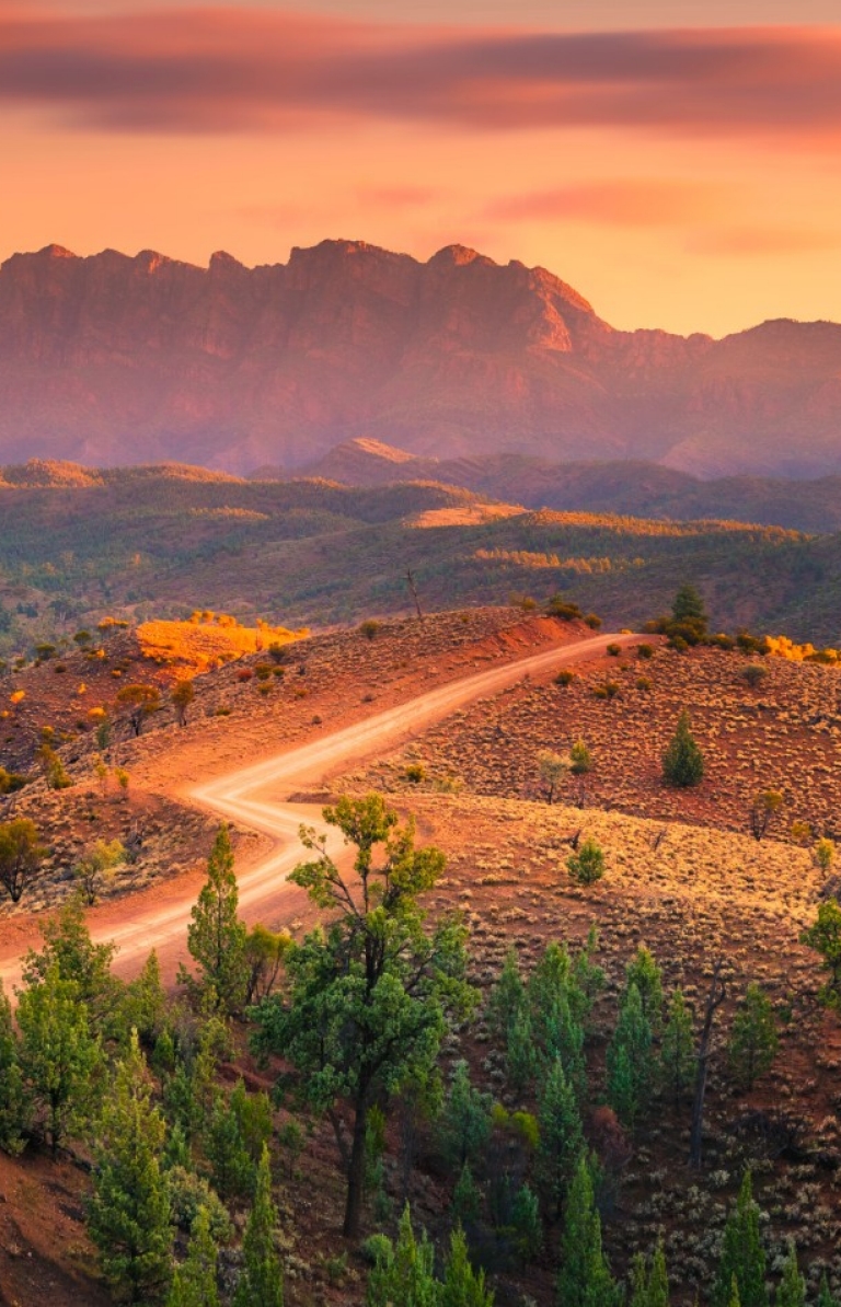 Thung lũng Bunyeroo, Dãy núi Flinders, SA © Ben Goode