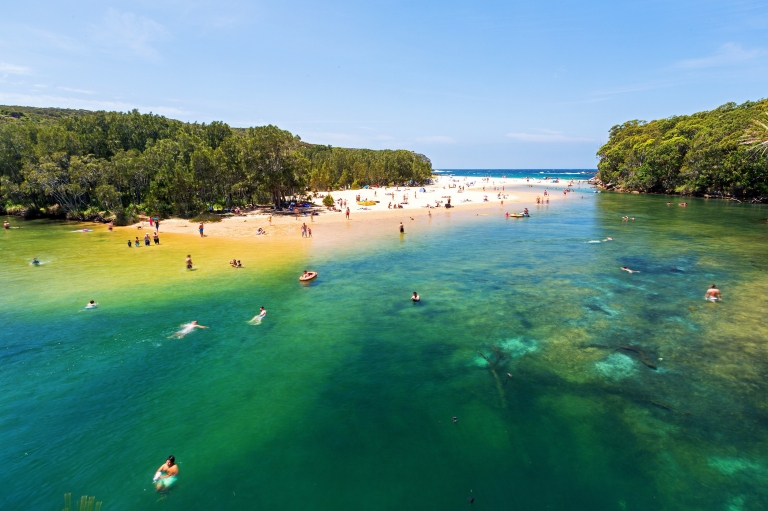 Wattamolla, Vườn quốc gia Hoàng gia Sydney, New South Wales © Filippo Rivetti, Điểm đến NSW