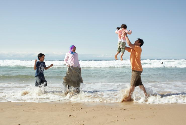 Bãi biển Bondi, Sydney, Du lịch New South Wales © 