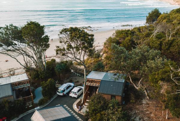 Công viên nghỉ dưỡng Reflections, Bãi biển Clarkes, Vịnh Byron, Công viên nghỉ mát Reflections NSW © 