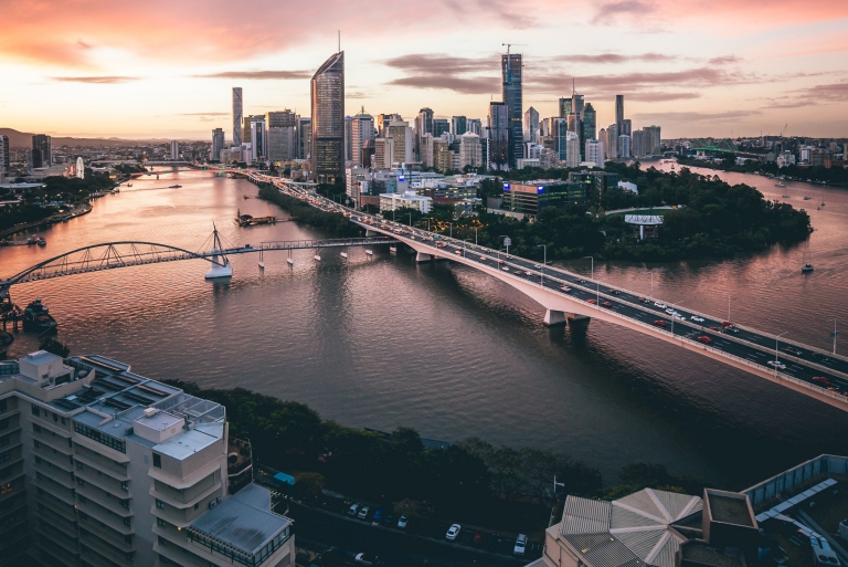 昆士蘭布里斯本的布里斯本河©Brisbane Marketing