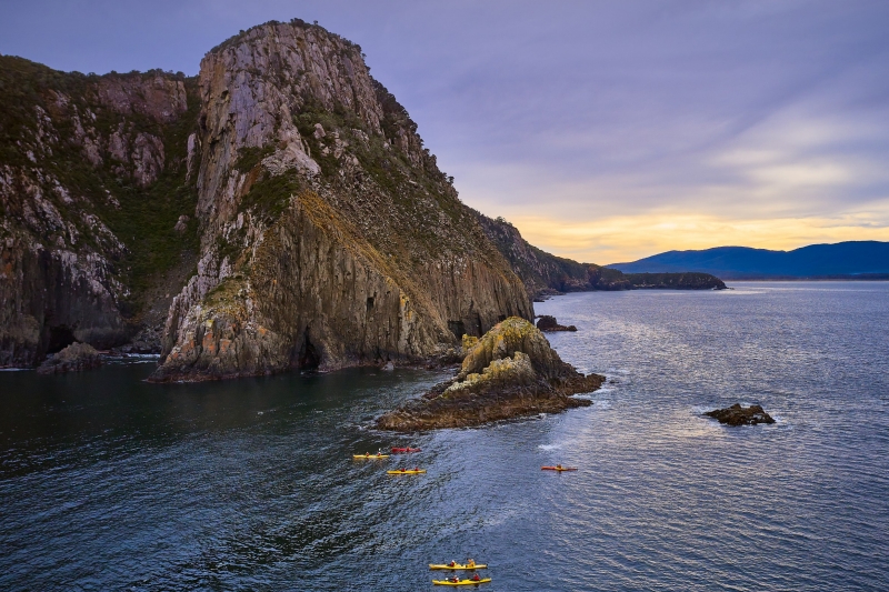 塔斯曼尼亞布尼島Southern Sea Ventures公司的「布尼島划艇之樂」導賞團©Southern Sea Ventures 公司 塔斯曼尼亞布尼島Southern Sea Ventures公司的「布尼島划艇之樂」導賞團©Southern Sea Ventures 公司