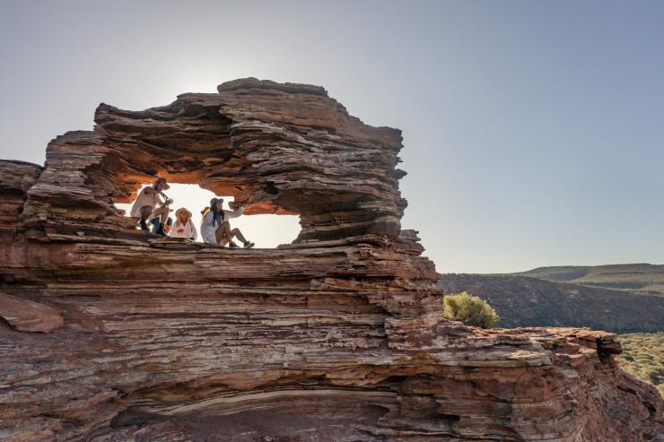 西澳州卡爾巴里國家公園的自然之窗© Tourism Australia