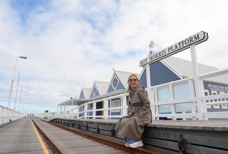 Christy Leung at Busselton Jetty, Western Australia © Christy Leung Christy Leung at Busselton Jetty, Western Australia © Christy Leung
