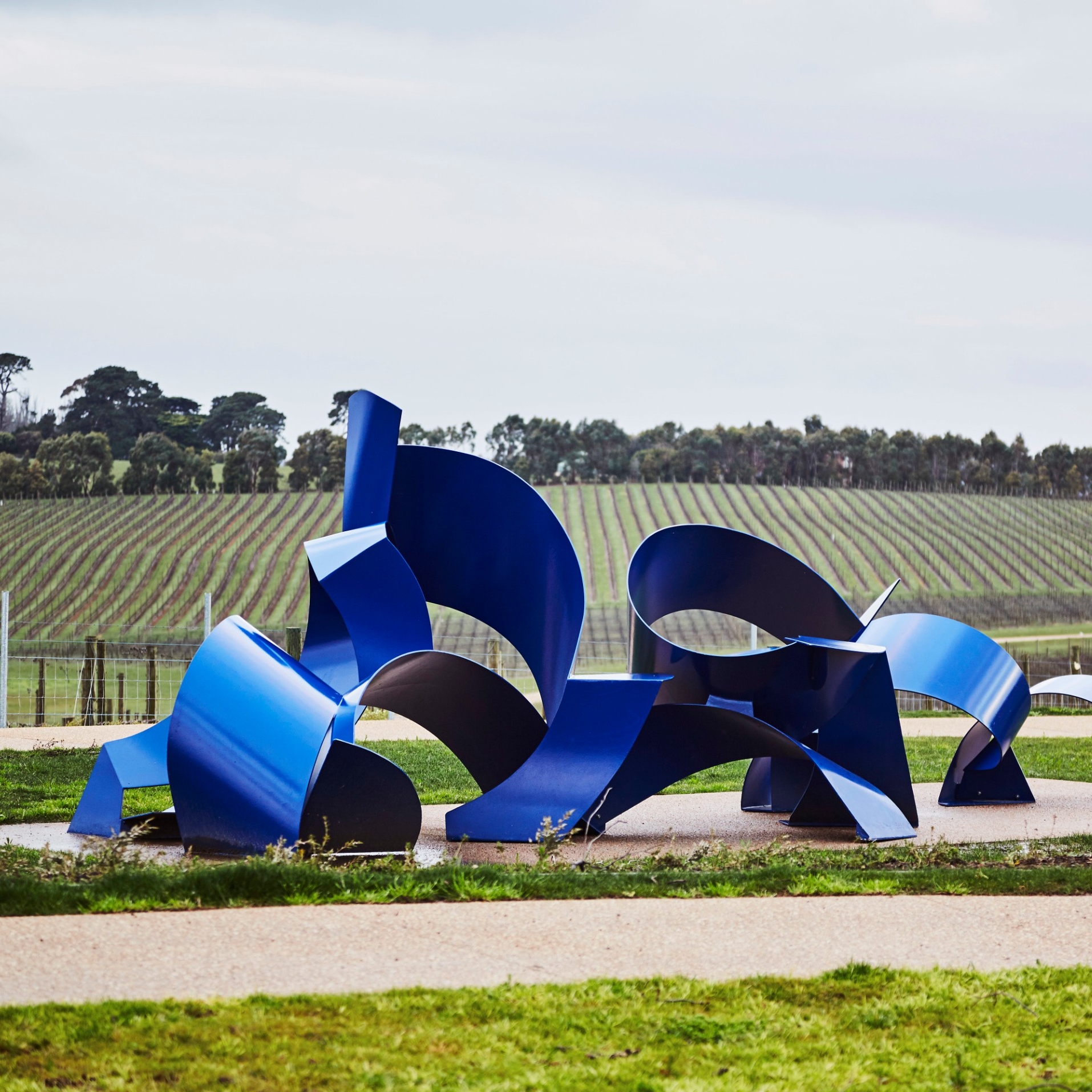 維多利亞摩寧頓半島里奥角莊園雕塑公園（Pt. Leo Estate Sculpture Park）©Anson Smart