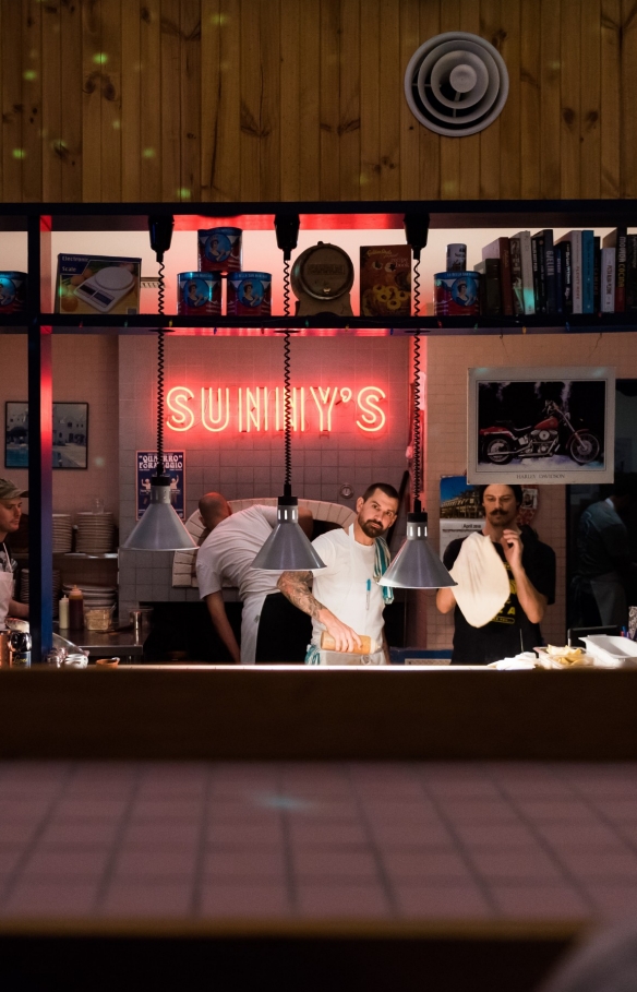 南澳州阿德萊德的 Sunny's Pizza意大利薄餅店©Daniel John Purvis