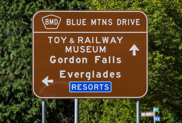 新南威爾士州溫特沃斯瀑布的藍山駕駛路線©新南威爾士州旅遊局