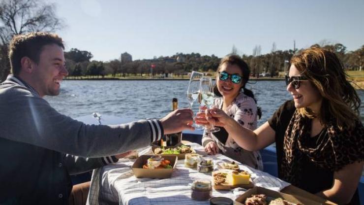 GoBoat Canberra, Lake Burley Griffin, Canberra, Australian Capital Territory © GoBoat Canberra