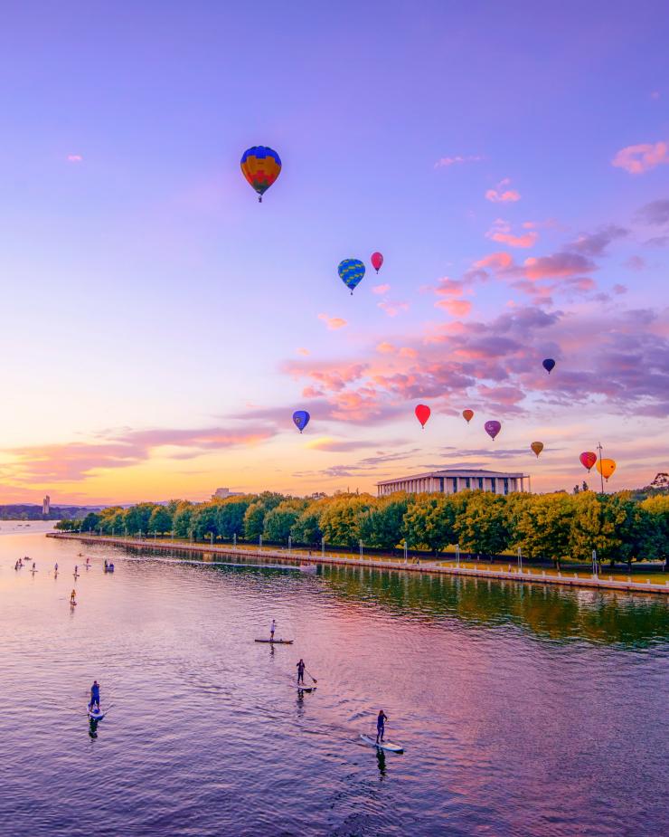 Canberra Balloon Spectacular, Canberra, ACT © CAROL ELVIN