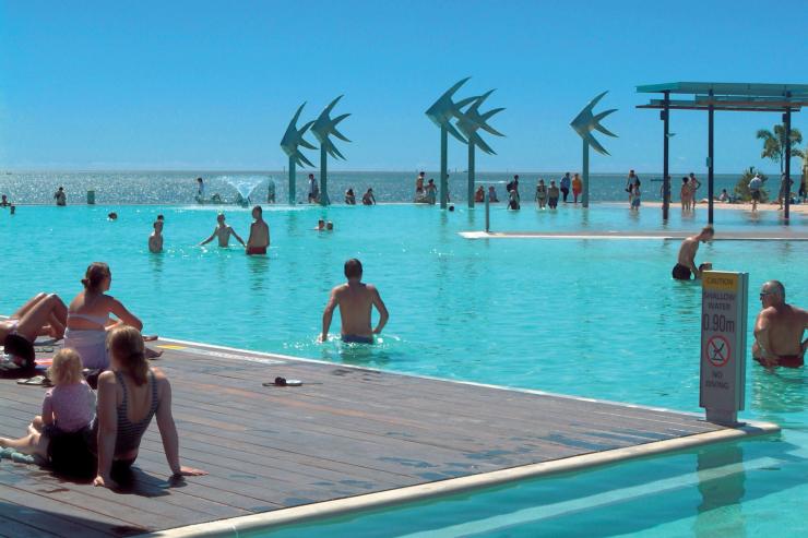 Cairns Esplanade Swimming Lagoon, Cairns, Great Barrier Reef, QLD © Tourism and Events Queensland