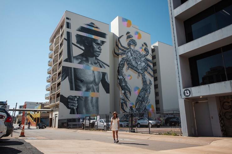 Street art, Darwin, NT © Tourism Australia/ Nicholas Kavo