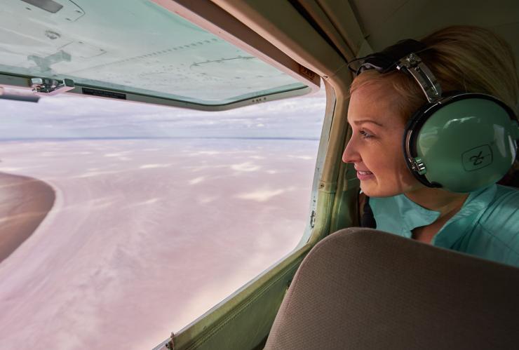 Scenic flight over Lake Eyre, SA © Adam Bruzzone