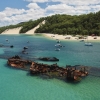 Tangalooma Wrecks, Moreton Island, QLD © Tourism and Events Queensland